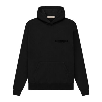 Fear of God Essentials Flocked Rear Logo Hoodie