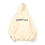 Essentials Khaki Full Zip Hoodie