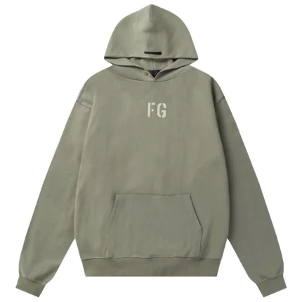 Essentials Fear Of God FG Fruit Green Hoodie