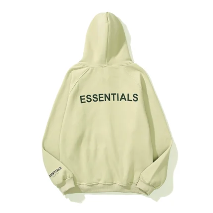 Essentials Matcha Green Full Zip Hoodie