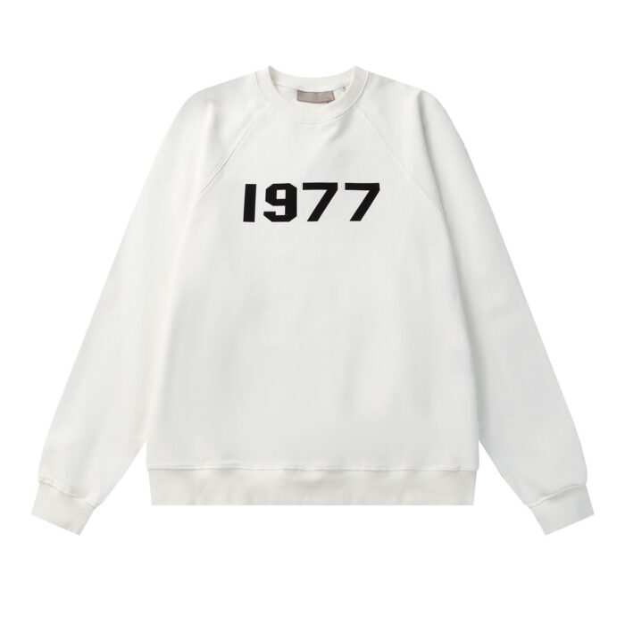 Fear Of God Essentials 1977 Crewneck Sweatshirt – White