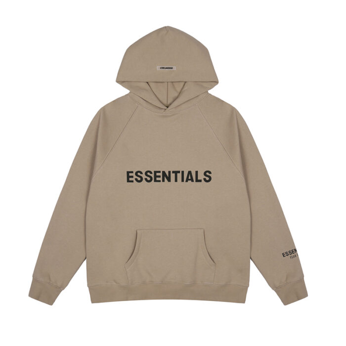 Essentials Casual Camel Hoodie