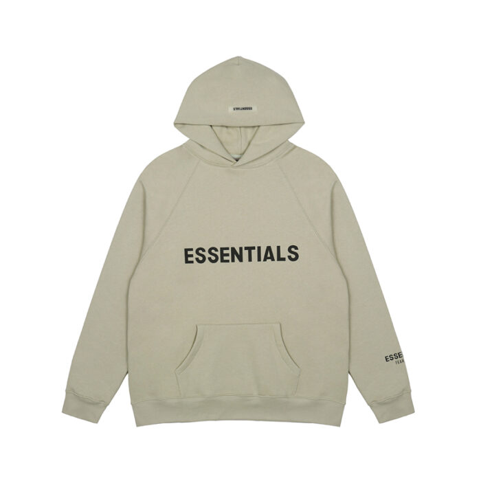 Essentials Casual Matcha Green Hoodie