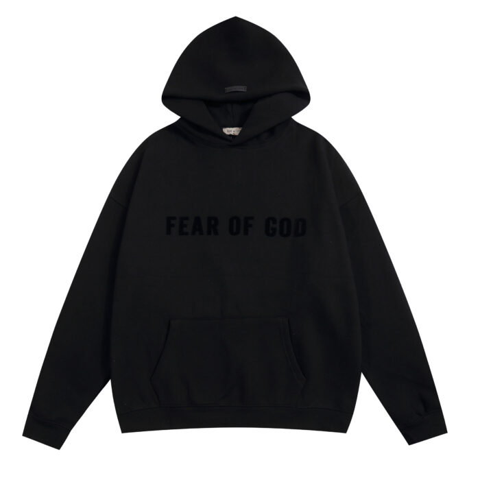 Essentials Fear Of God Black Hoodie