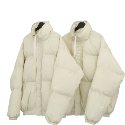 Essentials Fear Of God Puffer Apricot White Jacket