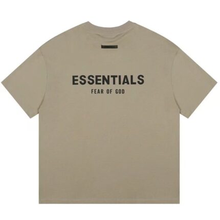 FOG Essentials SS21 Short Sleeve Taupe Tee