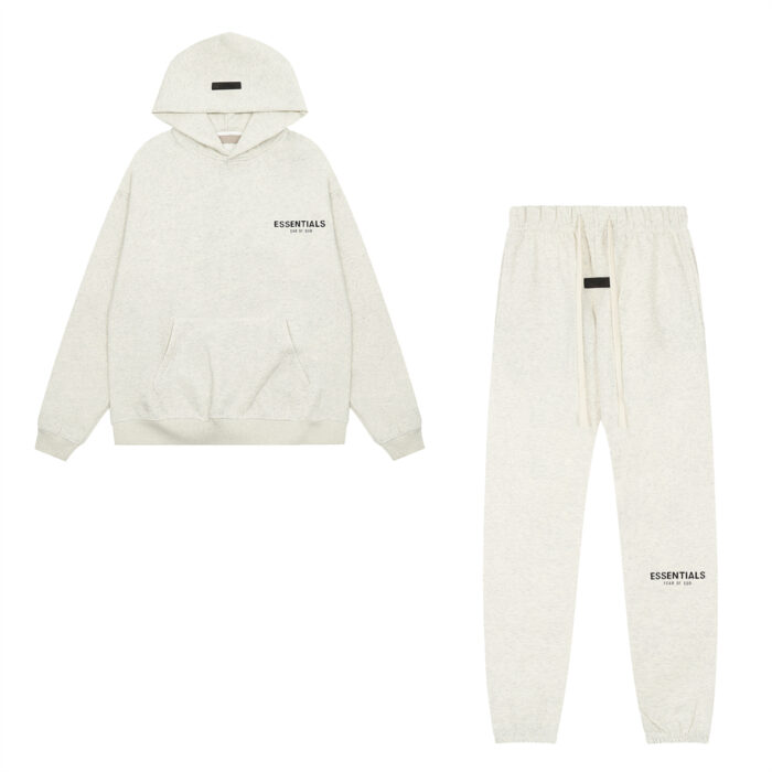 Fear Of God Essentials SS22 Oatmeal Tracksuit