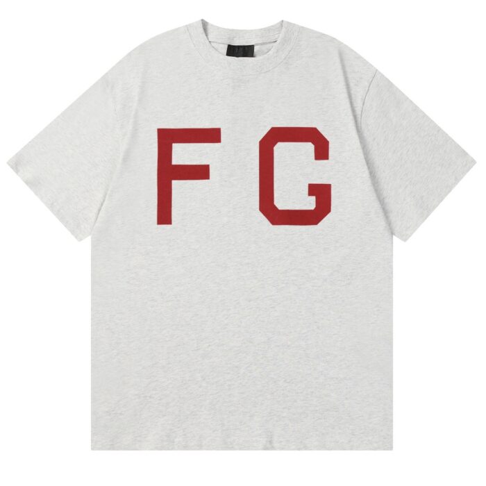 Fear Of God FG Print Gray T-Shirt