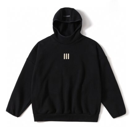 Fear of God Athletics Heavy Fleece Black Hoodie