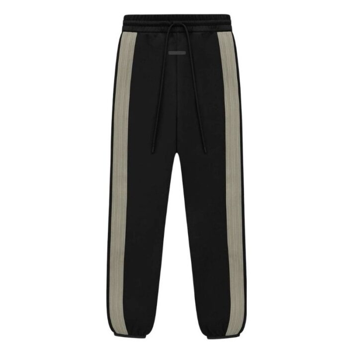 Fear of God Athletics Suede Black Fleece Pants