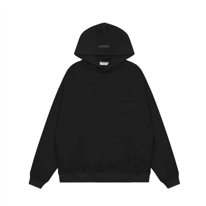 Fear of God Essentials Jet Black Tracksuit